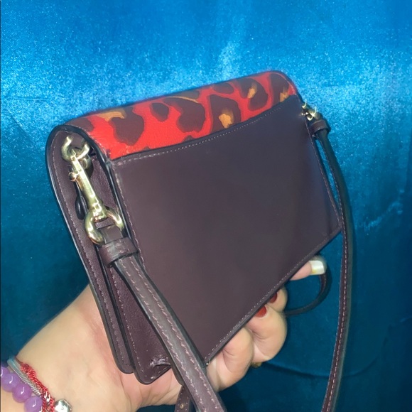 Coach EUC  Animal Print Crossbody Bag - Picture 10 of 11